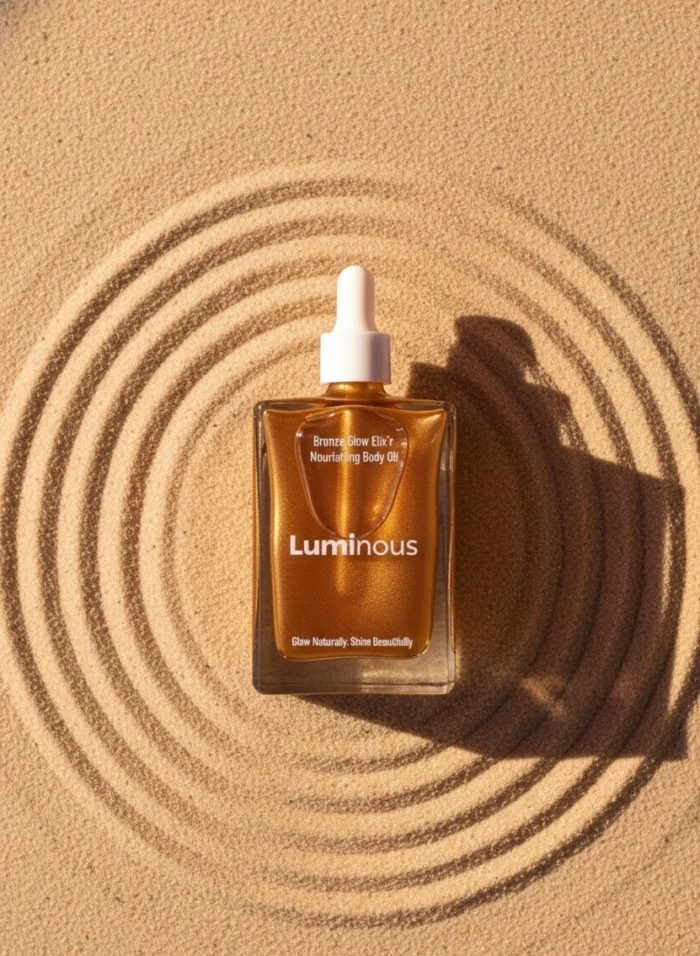 Luminous Bronze Glow Elixir - Nourishing Body Oil - Image 4